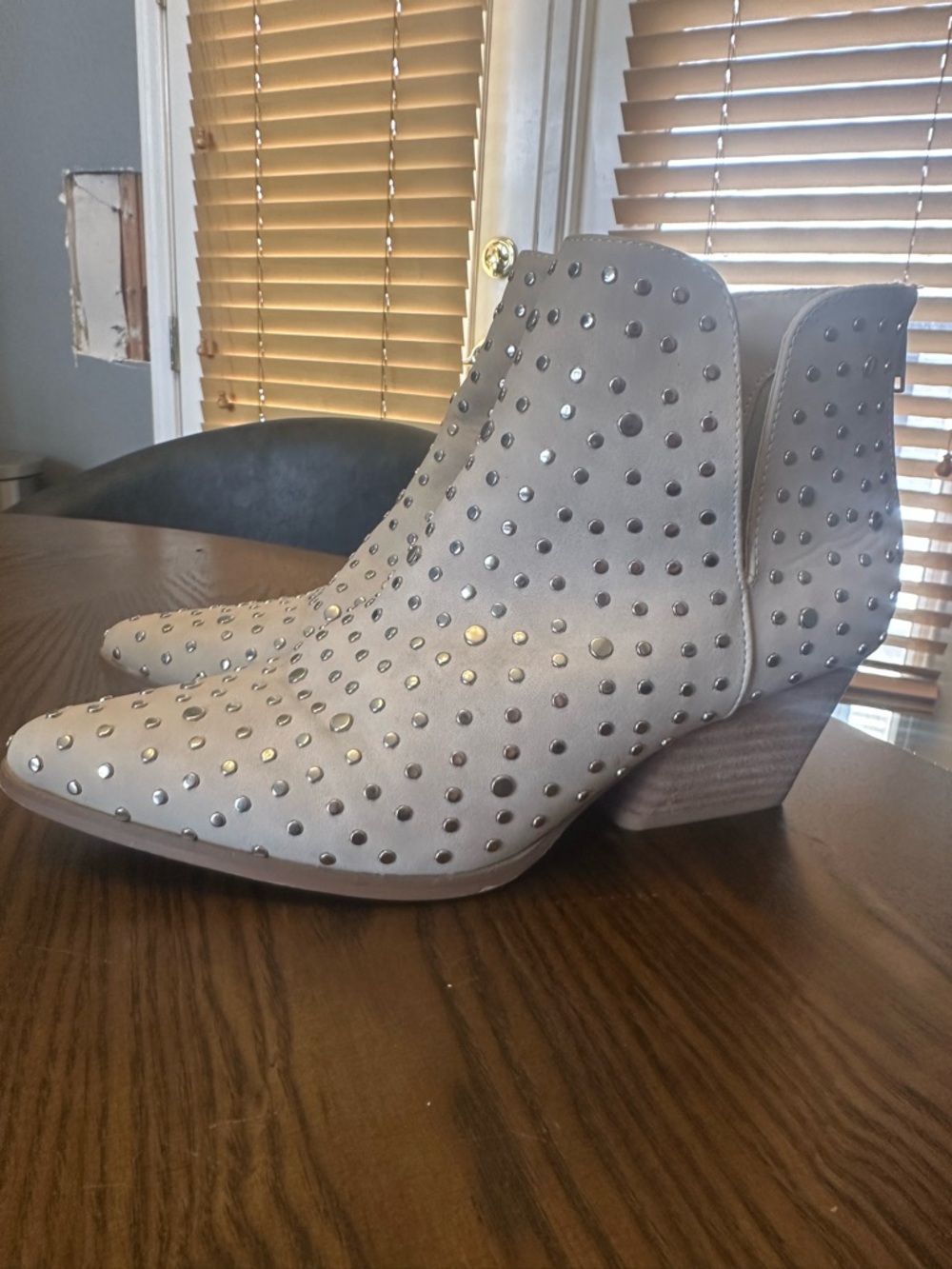 Studded Ankle Boots
